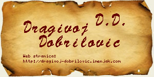 Dragivoj Dobrilović vizit kartica